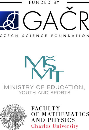 Czech Science Foundation, Czech Republic; Ministry of Eduaction, Youth and Sports, Czech Republic; Charles University, Czech Republic